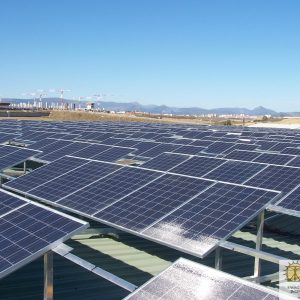 Instalación solar fotovoltaica de Alba Renova en Multinacional Deportiva
