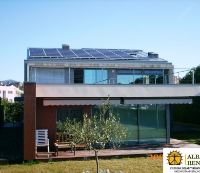 Instalación solar fotovoltaica de Alba Renova