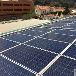 Instalación de energía solar fotovoltaica de Alba Renova