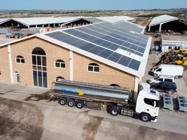 Instalación solar de 400kW para una ganadería de éxito en Caparroso